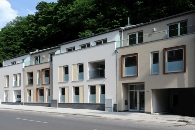 Pour plus de 9 résidents sur 10, il est de plus en plus difficile d'accéder à la propriété au Luxembourg. D'où l'importance d'initiatives telles que celles portées par les communes pour accéder à du logement meilleur marché. (Photo: ARCO – Architecture Company)