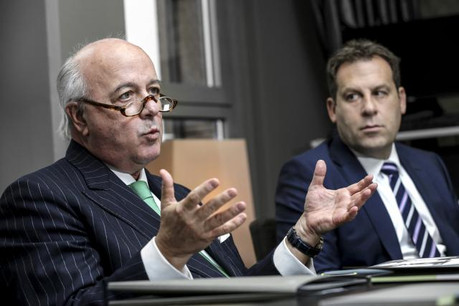 Norbert Becker et John Van der Wielen, un administrateur et un CEO sur la même longueur d’onde. À l’image de Lombard et de son actionnaire Blackstone. (Photo: Luc Deflorenne)