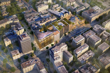 Parmi les projets en cours, les travaux du complexe Royal-Hamilius devraient s’achever en 2019. (Photo: JLL)