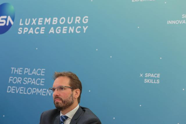 Marc Serres, 46 ans, possède une solide expérience dans l’industrie de la communication par satellite. (Photo: Matic Zorman)