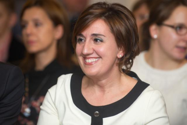 Marie-Christine Mariani, 42 ans, dirige l’entreprise de recyclage d’acier « MCM Steel». (Photo : Charles Caratini)