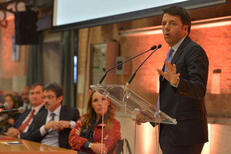 Matteo Renzi avait pris la présidence du Conseil italien en février 2014. (Photo: Licence CC)