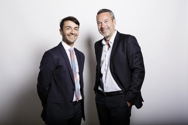 Richard Karacian, CEO de Maison Moderne, et Matthieu Croissandeau, directeur éditorial. (Photo: Maison Moderne / Jan Hanrion)