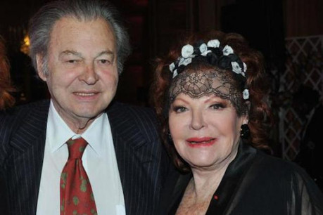 Maurice Bidermann lors d'une soirée fin 2013 en l'honneur de sa sœur, la chanteuse Régine. (Photo: Pure People)