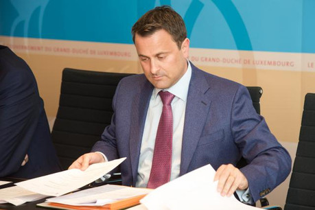 Xavier Bettel poursuit le travail et son agenda, dont un conseil de gouvernement prévu ce vendredi. (Photo: Charles Caratini /archives)