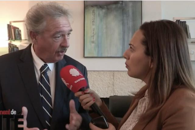 Asselborn réagirait de la même façon si c’était à refaire, assure-t-il au micro de TF1. (Photo: capture d'écran / TF1)