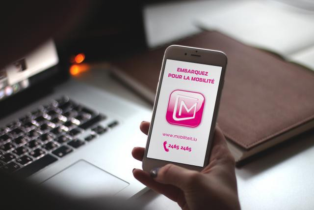 Plus de 12,8 millions de requêtes ont été enregistrées en 2016 sur l’application mobile mobiliteit.lu. (Photo: Maison Moderne / studio)