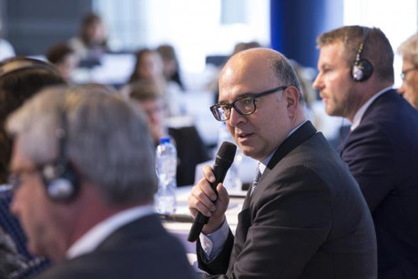 À 59 ans, Pierre Moscovici se profile déjà dans l’optique des élections européennes de 2019. (Photo: Commission Européenne)