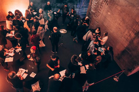 Le networking et les rencontres sont des aspects importants du Sonic Visions. (Photo: Noah Fohl)