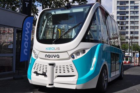 C’est une navette Navya comme celle-ci qui sera bientôt opérée au Luxembourg par le transporteur Sales-Lentz. (Photo: DR)