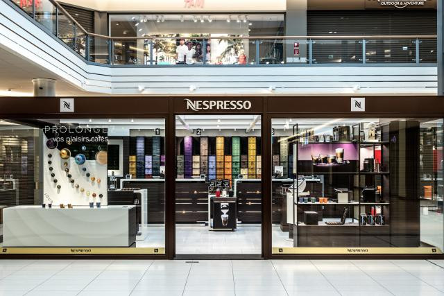 Ce point de vente est le 457e de la marque, et le huitième en Belux. (Photo: Nespresso)
