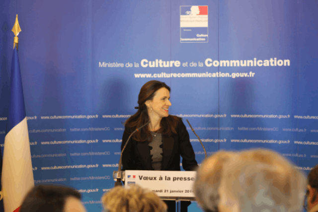 Aurélie Filipetti, ministre de la Culture française, rencontre des représentants de Netflix ce lundi. (Photo: ActuaLitté / Licence CC)