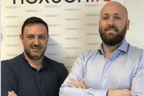 Eric Busch et Grégory Herbé voient dans Station F une première étape dans l’internationalisation de Nexten.io. (Photo: Nexten.io)