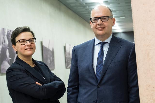 Gilles Breuer et Rosa De Tommaso: «Nous sommes d’avis que la gestion des ressources humaines ne doit pas se passer exclusivement dans le département RH.» (Photo: Encevo)