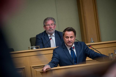 Devant les députés, Xavier Bettel a réitéré sa volonté de n'entamer les négociations du départ du Royaume-Uni de l'UE qu'après le déclenchement de l'article 50 du traité de Lisbonne. (Photo: Christophe Olinger/archives)