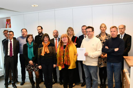 La signature vient tout juste d’être apposée sur la nouvelle convention-cadre. (Photo: OGBL)