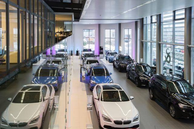 Le nouveau showroom du concessionnaire BMW Schmitz. (Photo: concessionnaire BMW Schmitz)