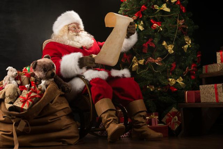 Le Père Noël est connu dans le monde entier, contrairement à saint Nicolas. (Photo: Shuttersctock)