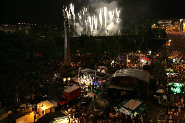 Les festivités de la Fête nationale commenceront dès lundi 19h. Le feu d’artifice sera tiré à 23h.  (Photo: Luc Deflorenne / archives)