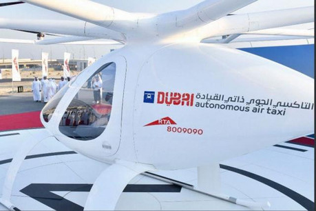 Dubaï prévoit d’intégrer, à terme, un service de taxis volants à son réseau de transport, qui compte déjà métro, bus et tramway. (Photo: Gouvernement de Dubaï)