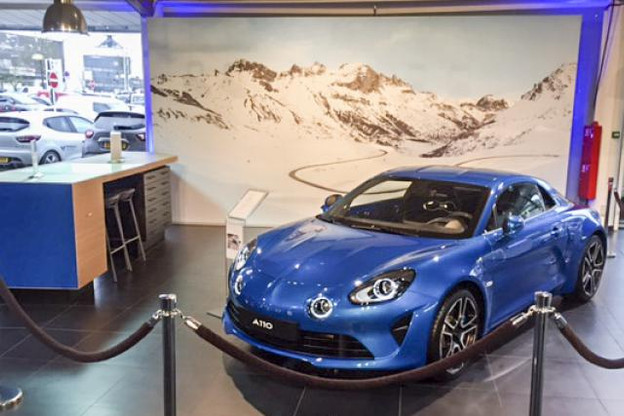 À l’occasion de l’Autofestival, la nouvelle Alpine A110 est présentée en exclusivité sur un stand installé chez Renault Luxembourg, à Gasperich. (Photo: Alpine Luxembourg)