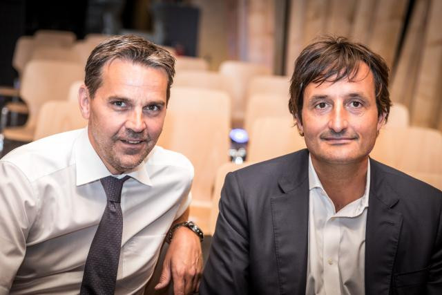 Marc Muller et Nicolas Buck partagent leurs conseils et leur regard sur l’entrepreneuriat. (Photos: Benjamin Champenois)