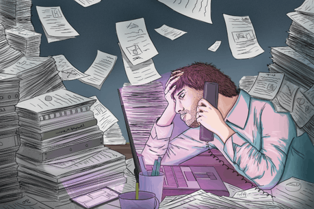 Anne-Claire Delval: «L’hyperconnexion est pour moi un élément déclencheur, qui explique pourquoi cette maladie est si fréquente à notre époque.» (Illustration: Hadi Saadaldeen / Maison Moderne)