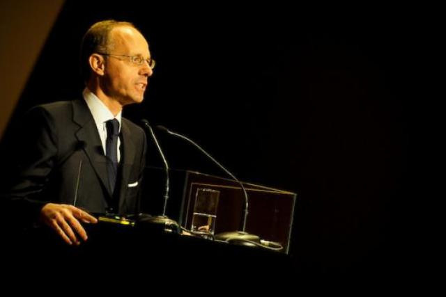 Luc Frieden, ministre des Finances, a semblé à court d’arguments face à la journaliste de France 2. (Photo : David Laurent/wide/archives)