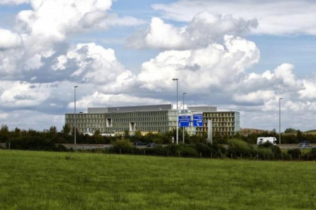Le Crystal Park s'étend sur six étages et 30.000 mètres carrés. (Photo: Olivier Minaire / archives)