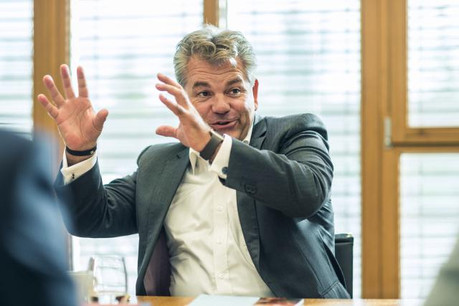 John Parkhouse nous a confirmé être candidat à un second mandat à la tête de PwC Luxembourg. (Photo: Mike Zenari)
