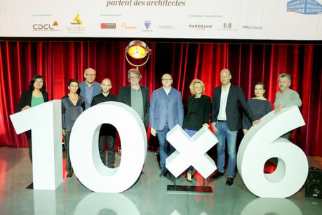 Les 10 orateurs de ce 10x6 Architecture n'ont pas tari d'éloges pour 10 de leurs confrères et leurs projets. (Photo: Maison Moderne)