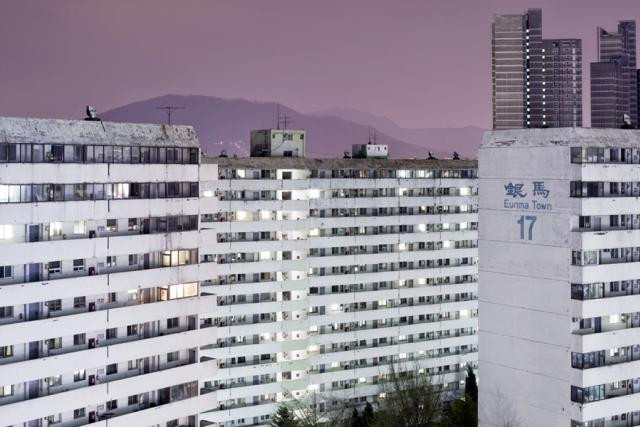 Eunma Town compte 4.424 appartements en plein cœur du quartier des académies privées. (Photos: Sébastien Cuvelier)