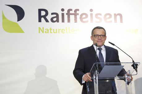 Guy Hoffmann regarde l'avenir avec prudence, Raiffeisen ne vise pas le profit pour le profit. (Photo: Luc Deflorenne / archives)