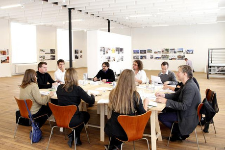 Le jury du Prix luxembourgeois 2011 était présidé par Kai-Uwe Bergmann de BIG architects. (Photo: Olivier Minaire /archives Maison Moderne)