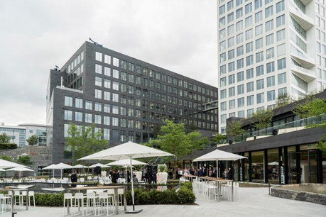 La première moitié d’année de BGL BNP Paribas a aussi été marquée par l’inauguration des nouveaux bâtiments, début juin. (Photo: Eric Chenal / archives)