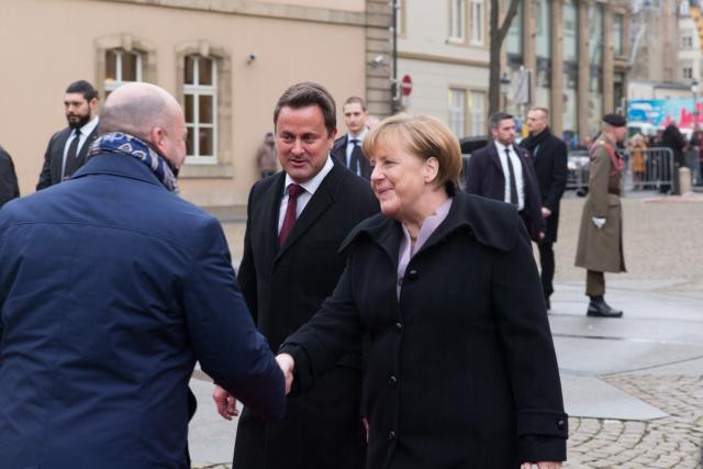Angela Merkel a estimé que l’Allemagne allait bénéficier d’un système de fiscalité pour les entreprises «compliquées».  (Photo: Patrick Galbats)