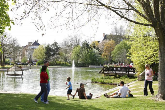 Des changements sont annoncés pour le parc de Merl, qui seront livrés pour juin 2017. (Photo: Olivier Minaire/ archives)