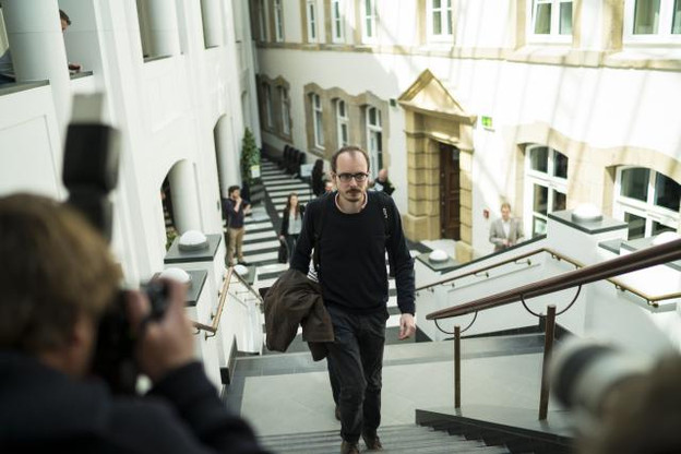 Le premier avocat général ne pense pas qu’Antoine Deltour (et Raphaël Halet) puisse bénéficier de la protection de l’article 10 de la Convention européenne des droits de l’Homme sur lequel la Cour européenne des droits de l’Homme a fondé sa jurisprudence sur la protection des lanceurs d’alerte. (Photo: Sven Becker / Archives)