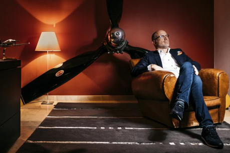 Jean-Marc Kieffer est un passionné d’aviation. (Photo: Edouard Olszewski)