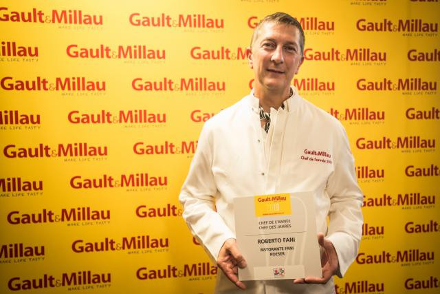 Roberto Fani, le chef propriétaire du restaurant Fani à Roeser, s’est vu attribuer le titre de Chef de l’année pour cette 16e édition. (Photo: Mike Zenari)