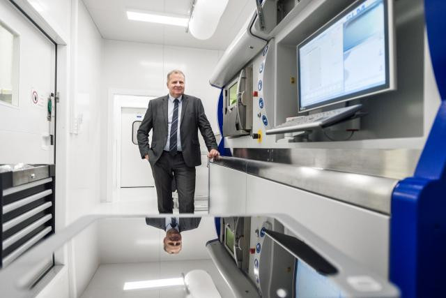 Walter Grzymlas: «Nous ne nous fermons a priori à aucun secteur, mais nous voulons rester dans la technique.» (Photo: Mike Zenari)