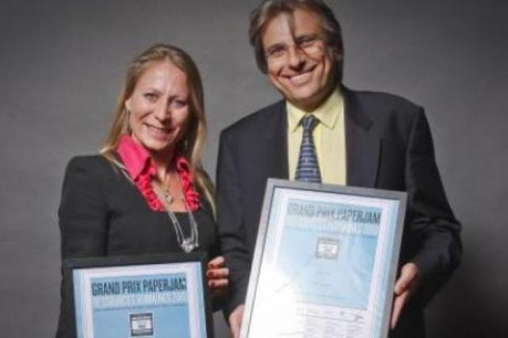 Christine Faucheur et Giorgios Bouronikos (People Primetime) (Photo: Etienne Delorme)