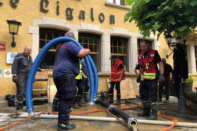 Les pompiers et services de secours ont dû intervenir plusieurs fois au Cigalon. (Photo: Administration des services de secours)