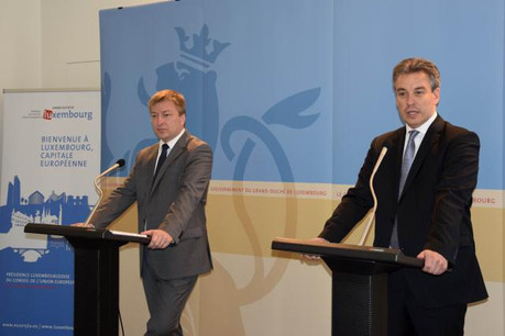 Marc Hansen et Claude Meisch se préparent à accueillir leurs homologues européens. Au programme: lutte contre le décrochage scolaire et meilleure intégration des jeunes dans l'espace public. (Photo: SIP)