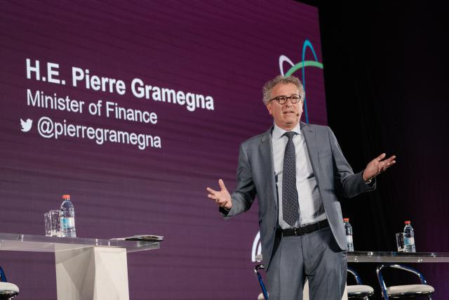 «Cette nouvelle confirmation du ‘AAA’ confirme le bien-fondé de la politique du gouvernement en matière de finances publiques», se félicite Pierre Gramegna, ministre des Finances. (Photo: Marion Dessard)