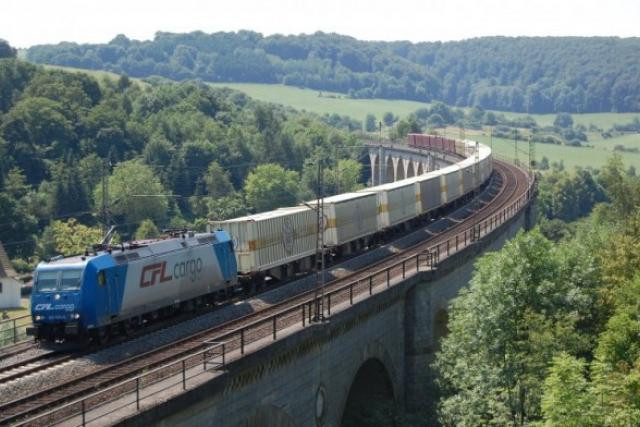 Le fret ferroviaire a de belles cartes à jouer, en complément de la route, souvent plus lente, notamment vers les pays de l’Est. (Photo: CFL Cargo)