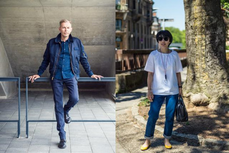 Raoul Thill & Anouk Wies nous présentent leur style casual. (Photo: Mike Zenari)