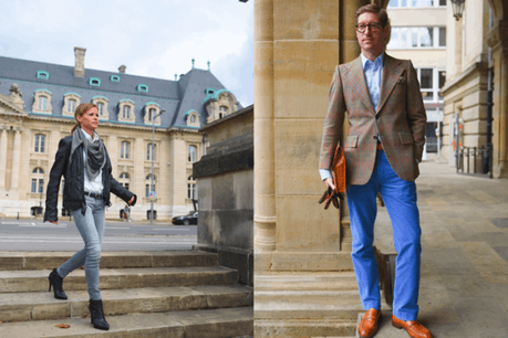 Constance Pertl et Laurent Martin-Kirchmann nous présentent un look fridays. (Photos: Anna Katina)