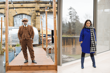 Pascal Zimmer et Anna Loporcaro nous présentent leur style pour affronter l'hiver. (Photos: Anna Katina)