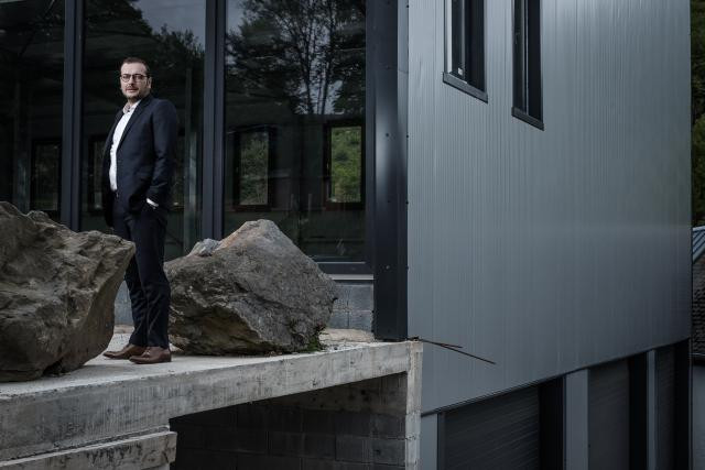Vincent Lyonnet et sa société sont aussi actifs au Luxembourg (ici à Buderscheid). (Photo: Julien Becker)